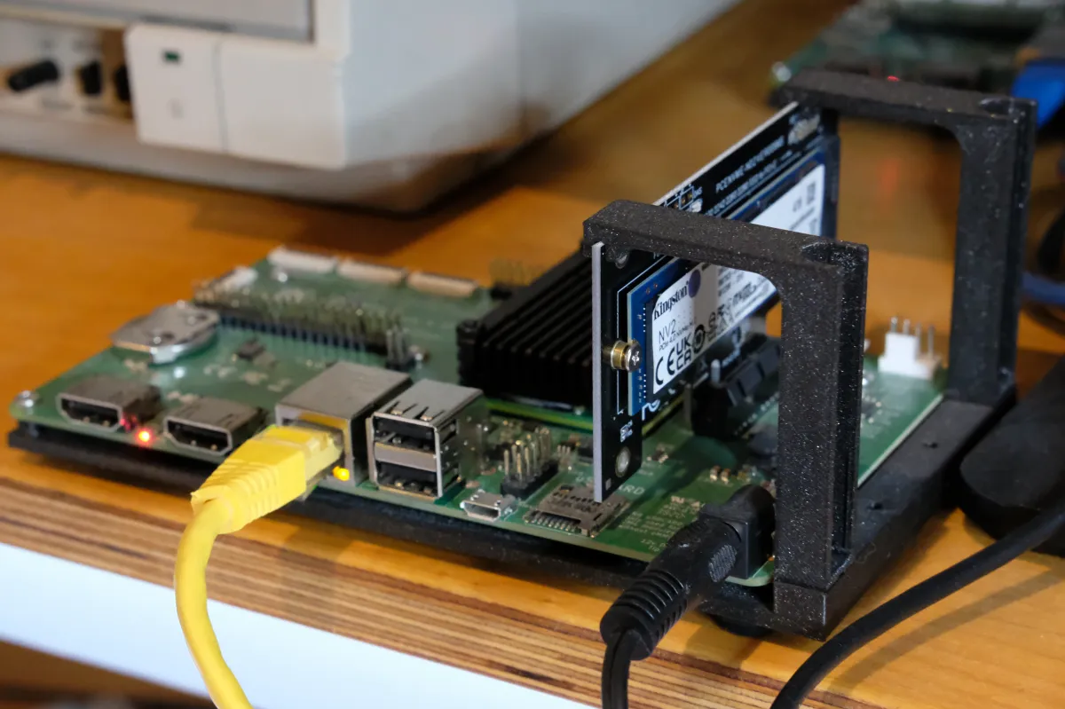 The Raspberry pi nas